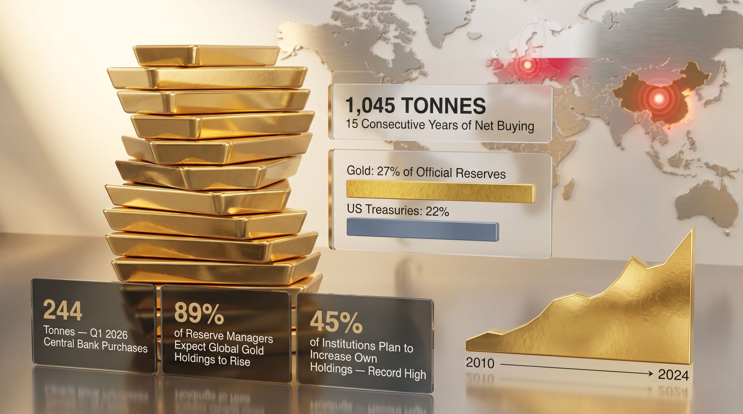 Central bank gold demand remains a structural force in 2026 market dynamics