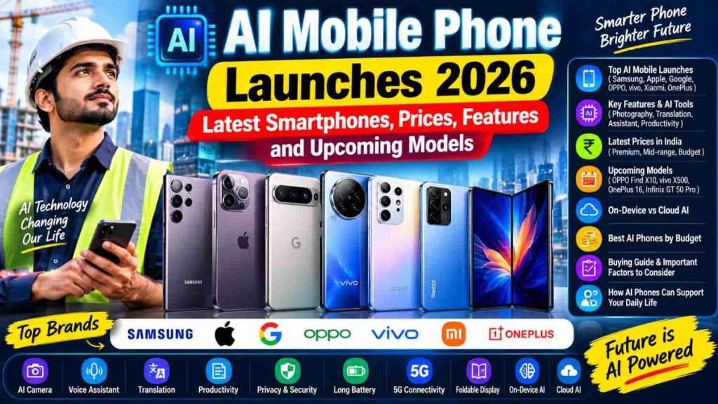 AI Mobile Phone Launches 2026