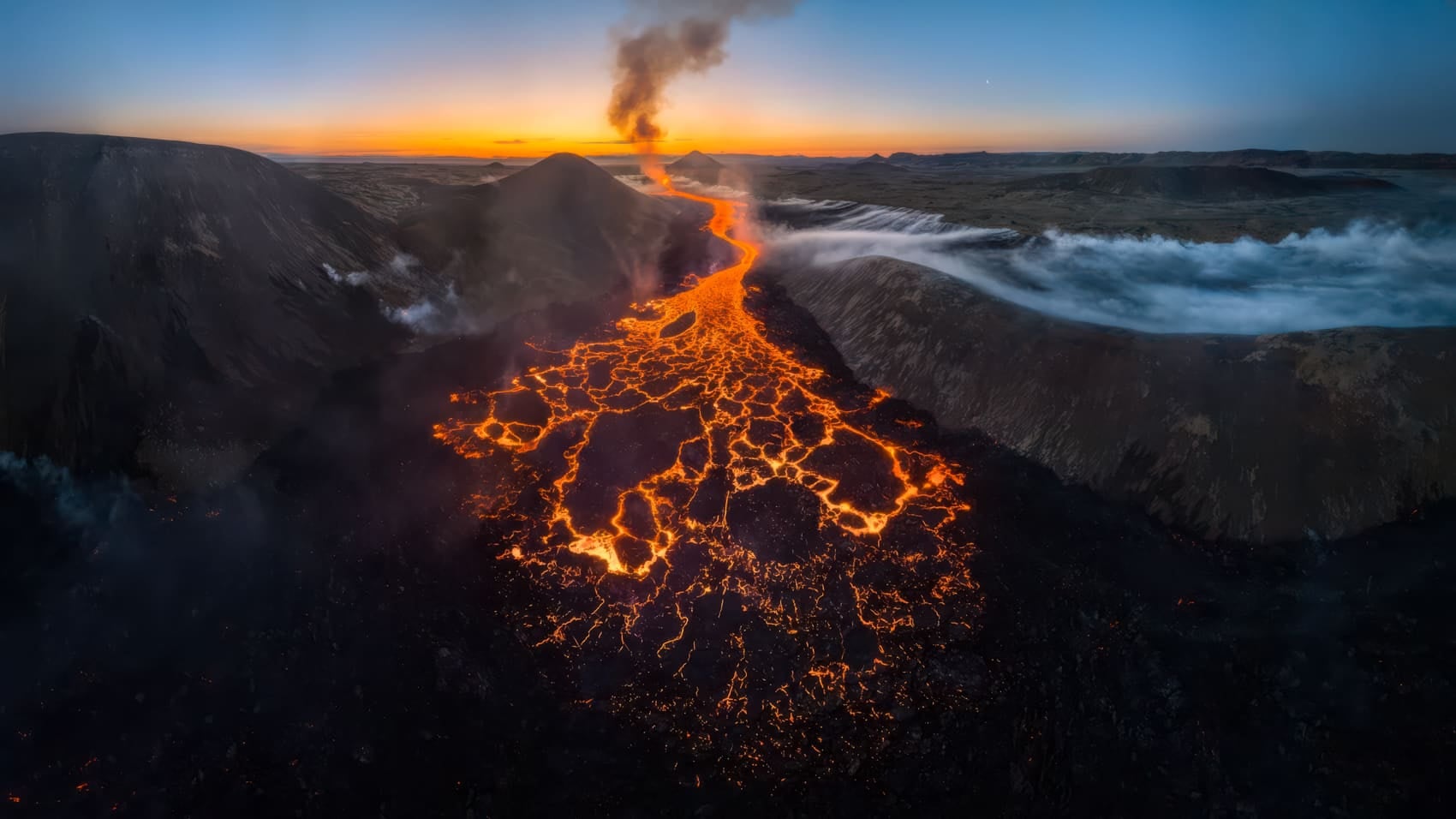 A winning aerial photograph from the 2026 DJI SkyPixel contest — ultra-high detail landscape shot processed with Gigapixel AI upscaling, showcasing the best drone photography on the planet