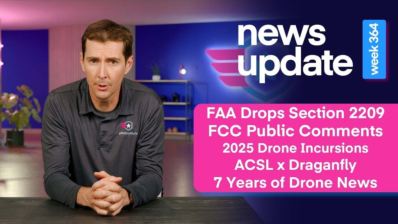 FAA Section 2209 NPRM drone news