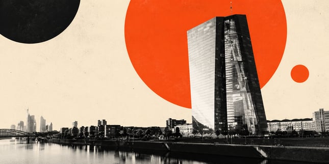 ECB building facade representing monetary policy decisions