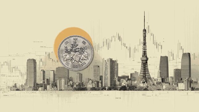 Currency exchange rates dashboard showing major pairs including USD/JPY sharp decline