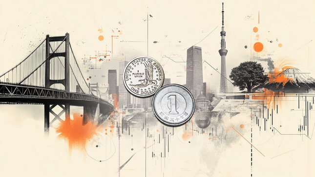 USD/JPY technical chart with BoJ decision annotation