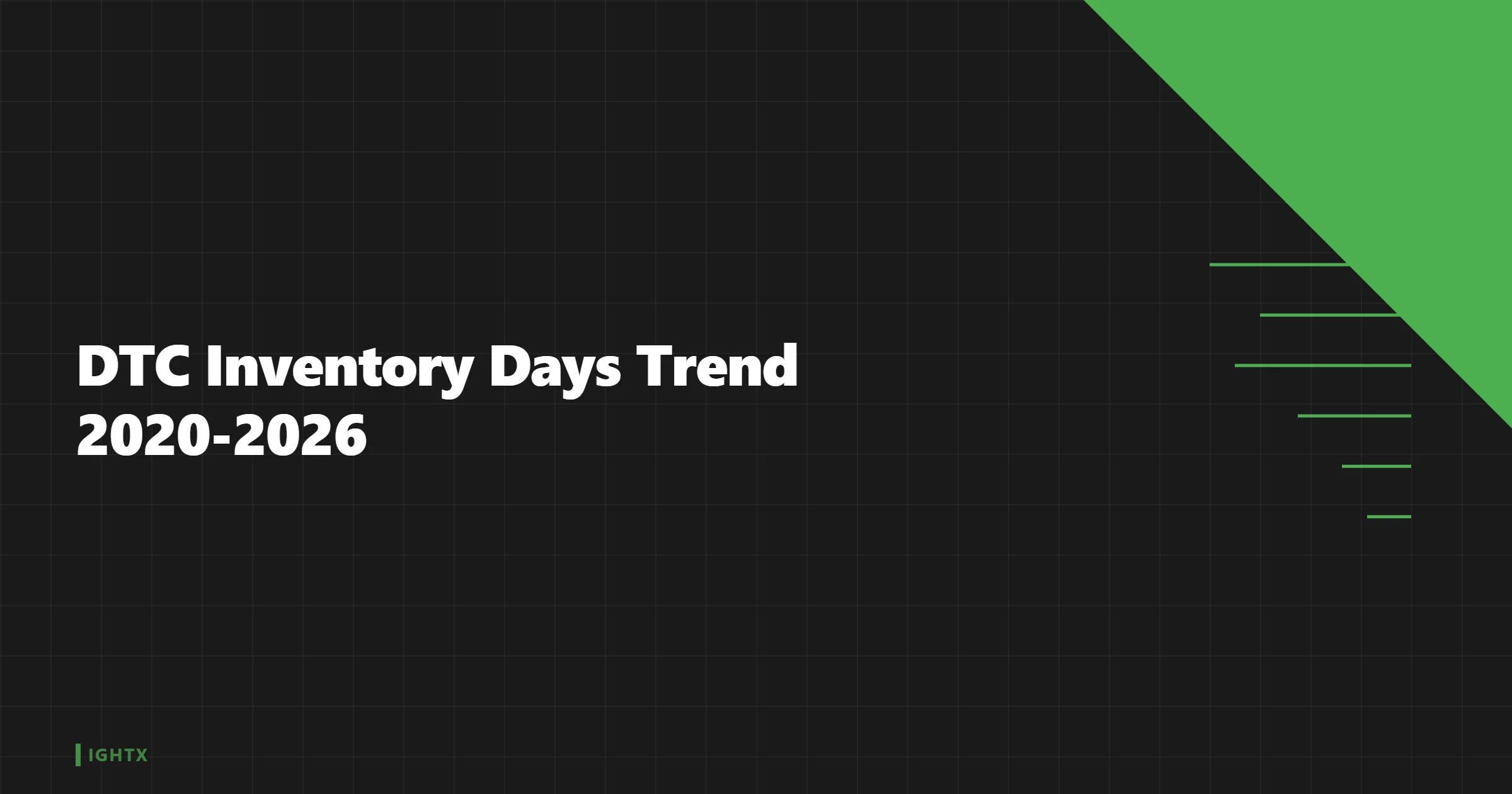 DTC Inventory Days Trend 2020-2026 hero image