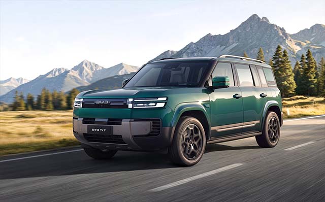 BYD Ti model as part of record September NEV deliveries