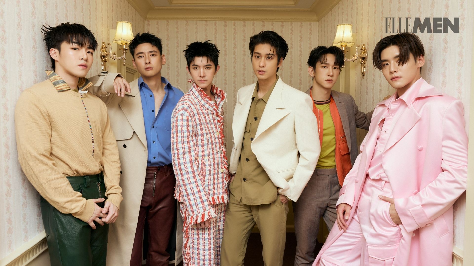 Cast of Love Destiny BL series during interview