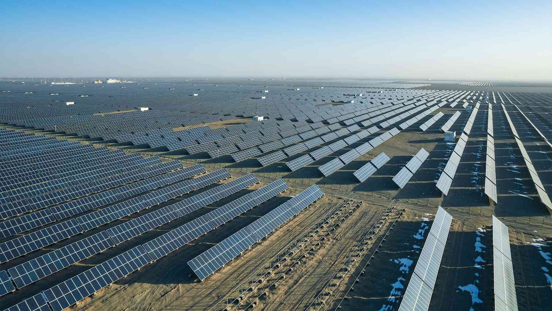 Clean energy asset under operation