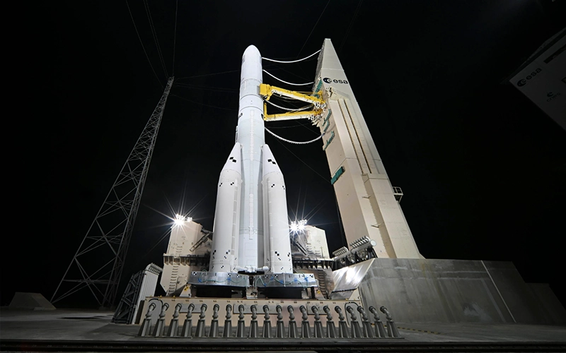 Ariane 6 launch preparation at Kourou