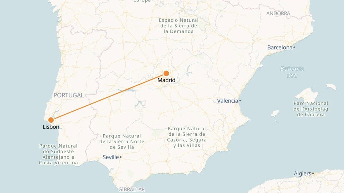 High-speed rail connecting Madrid and Lisbon confirmed for 2034