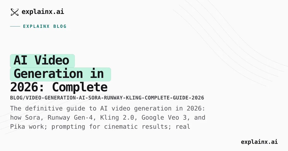 AI video generation comparison banner