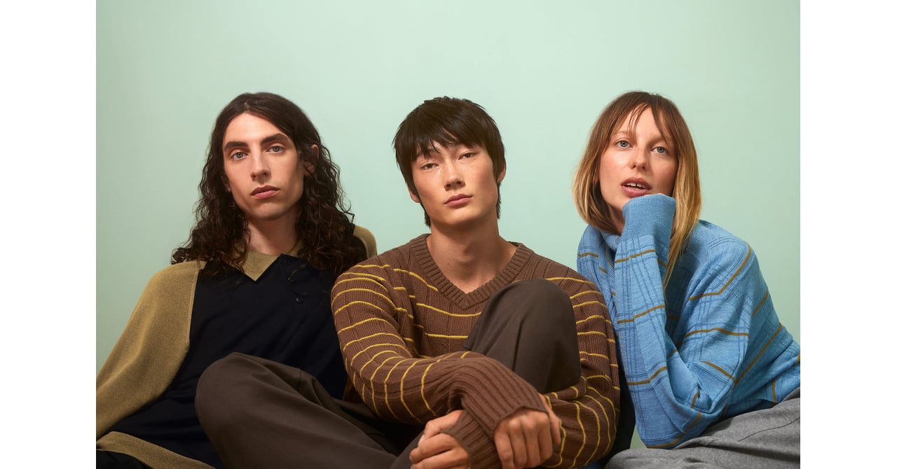Promotional image for UNIQLO F.RISSO knitwear collection