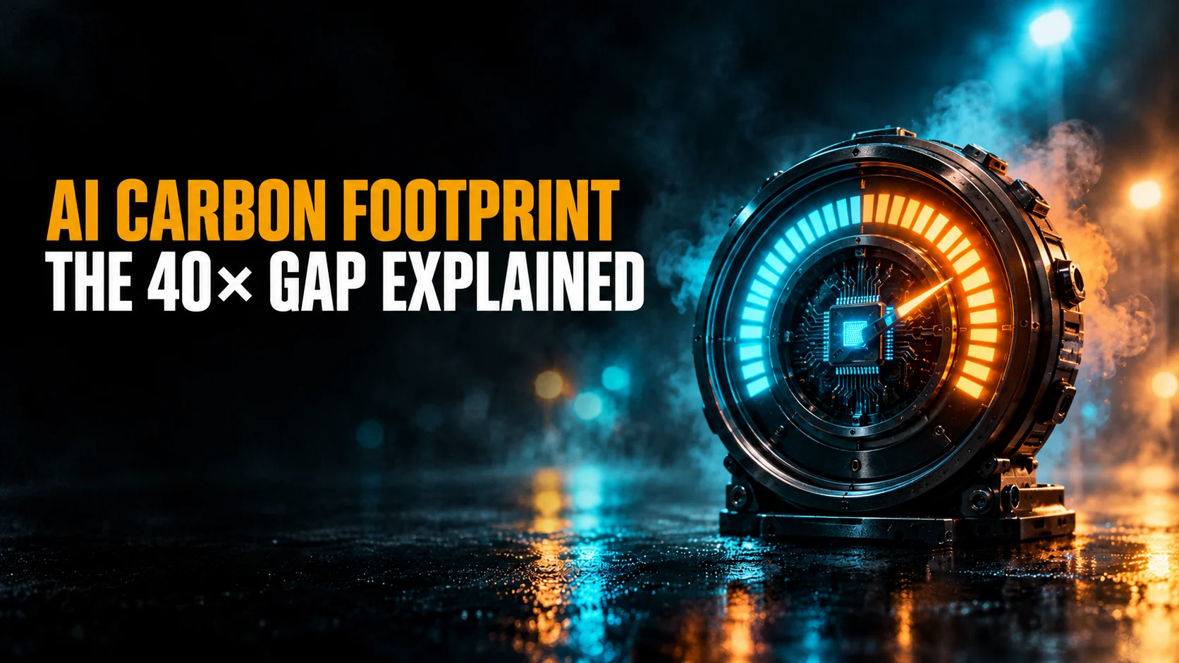 AI Carbon Footprint Comparison Chart