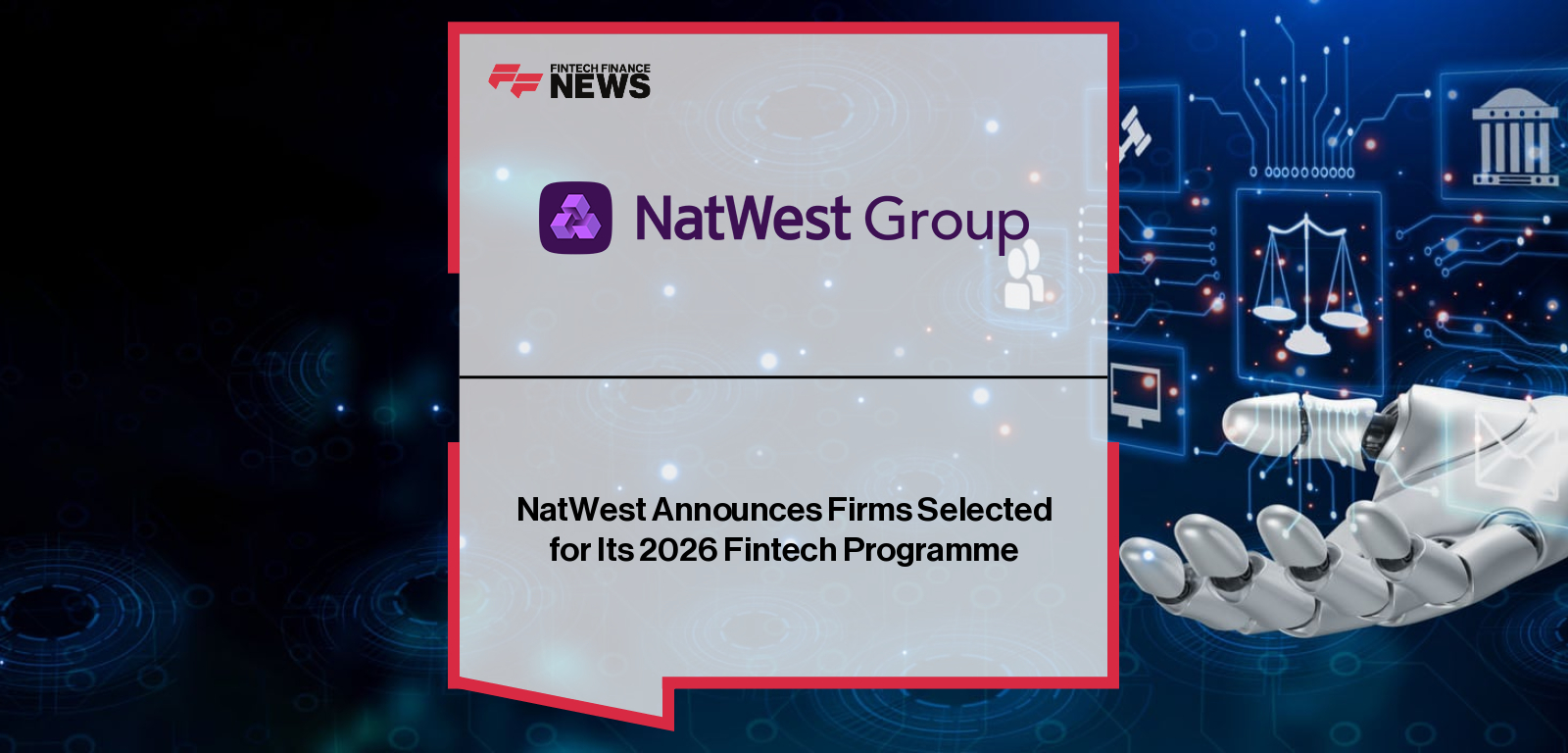 NatWest announces its 2026 Fintech Programme cohort of AI-driven startups