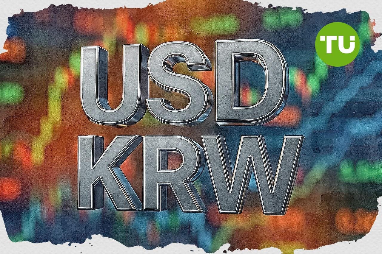 USD/KRW chart showing recent volatility