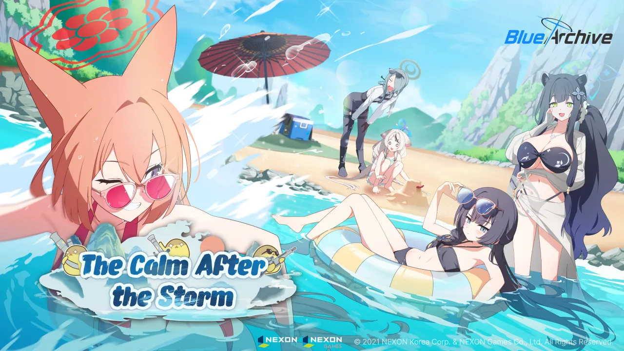 Blue Archive The Calm After the Storm event artwork
