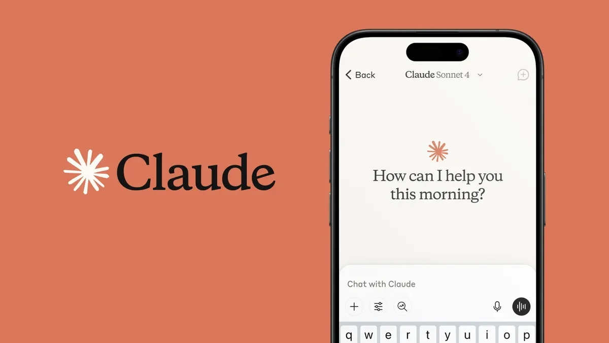 Claude logo image used in the article