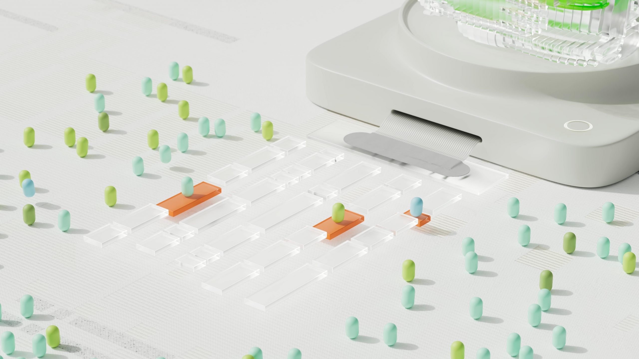 AI software interface representing Outmarket AI's broker platform