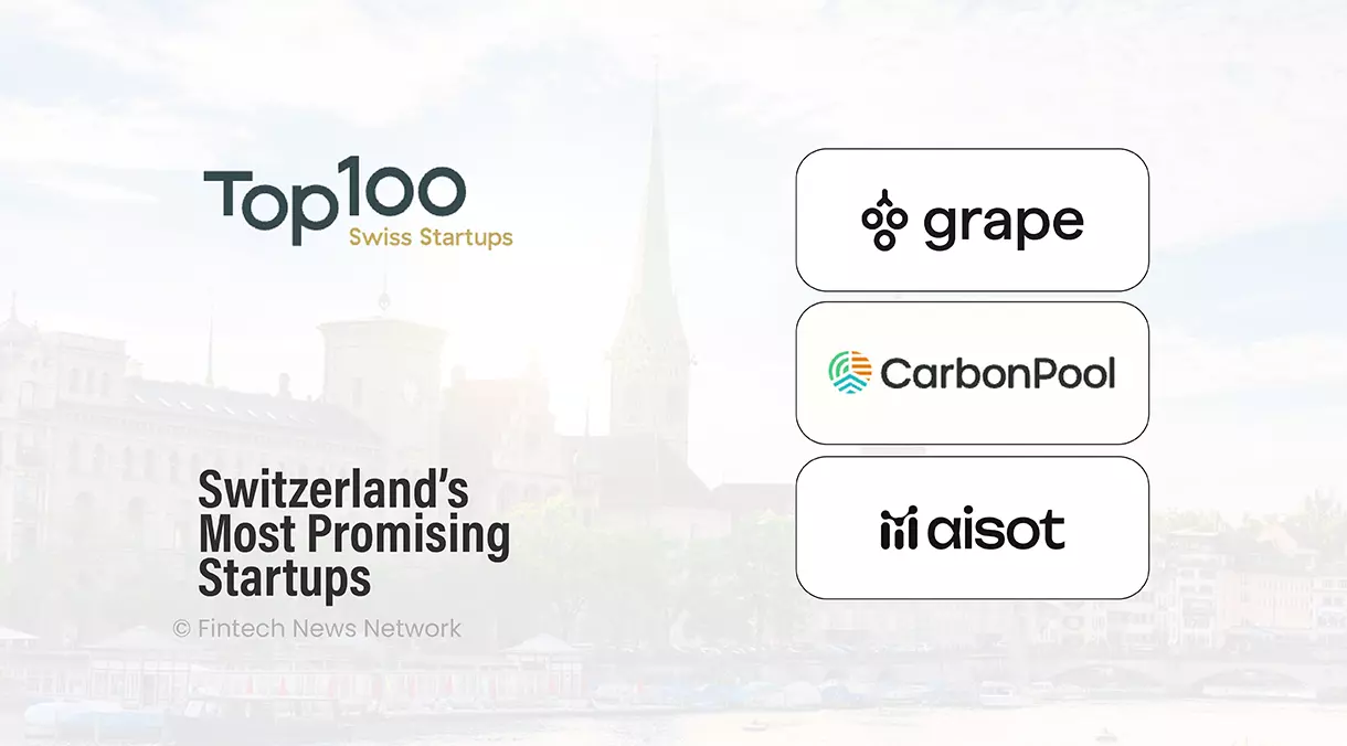 Three Fintechs Make the TOP 100 Swiss Startup 2026 Ranking