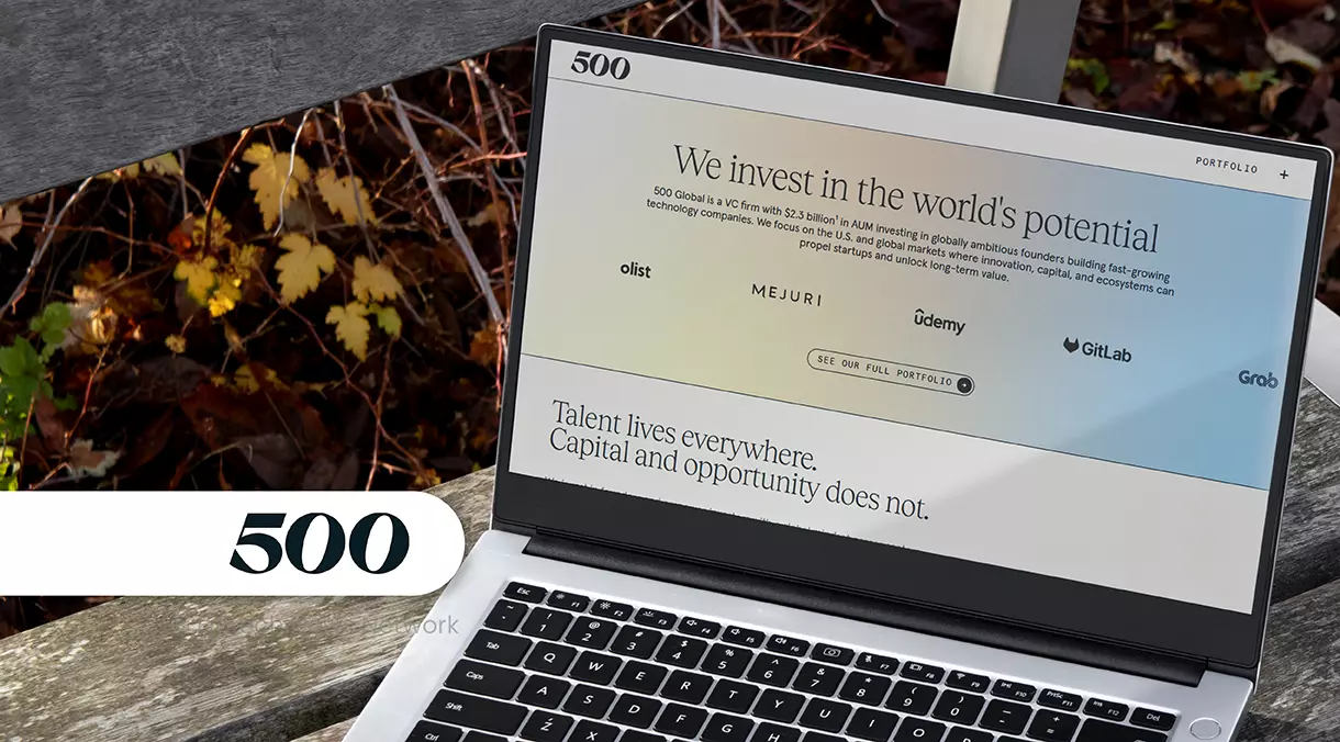 Logo or graphic related to 500 Global's fund restructuring