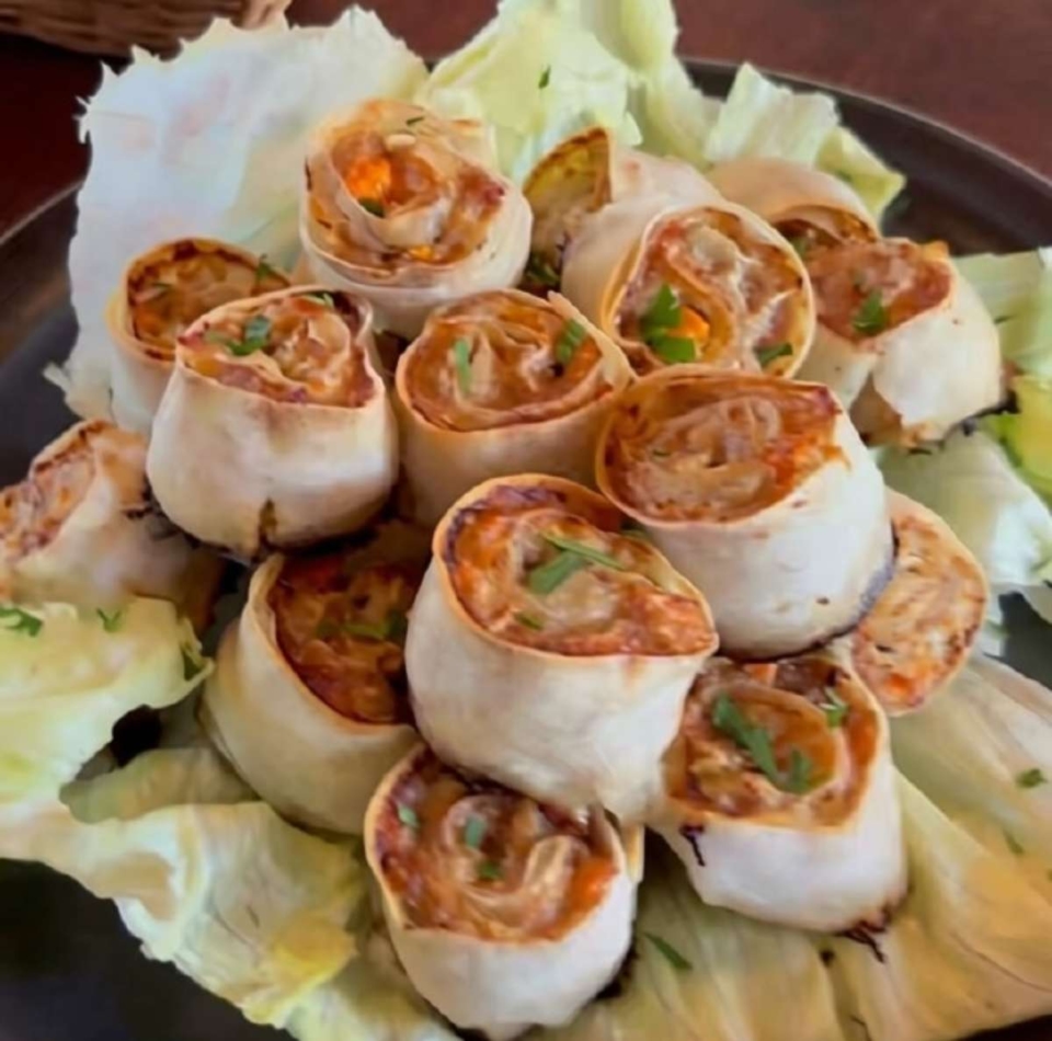 Crispy Meat Roll recipe