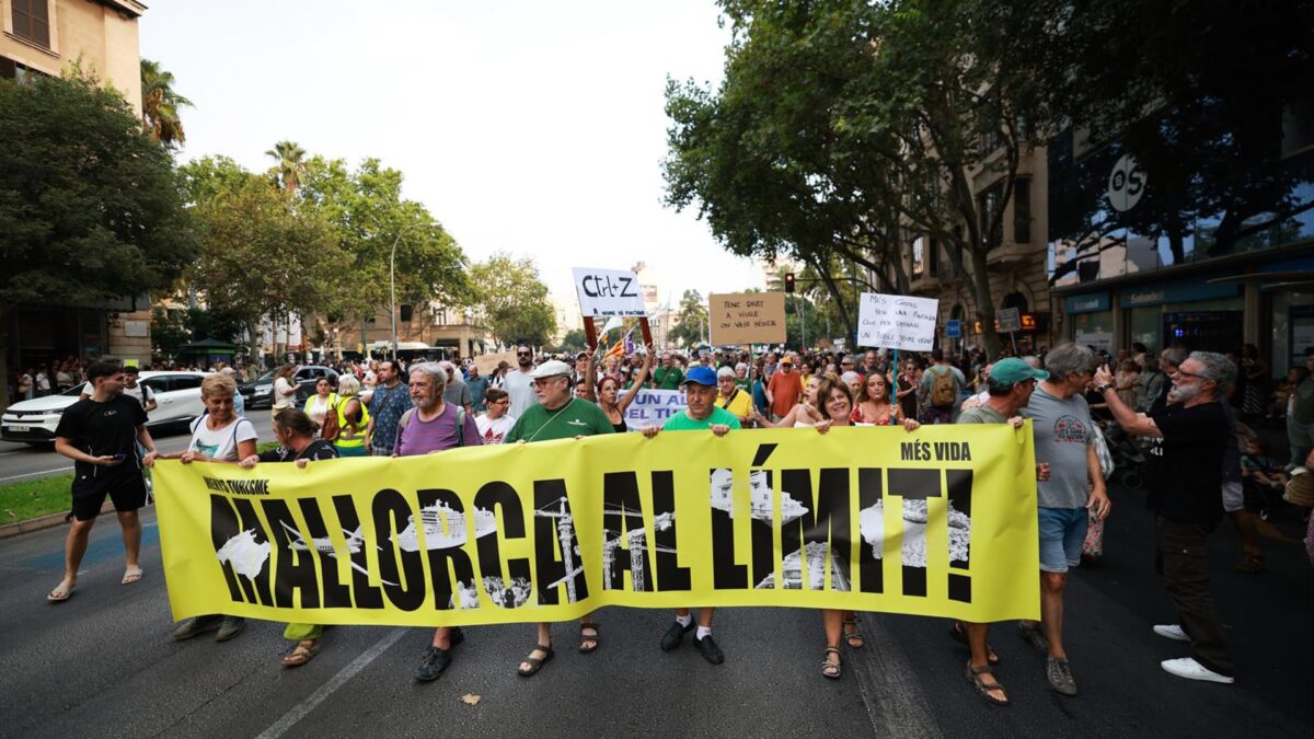 Balearic islands protest