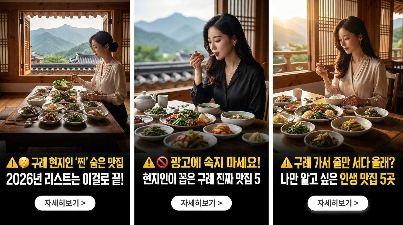 구례 맛집 추천 포스트