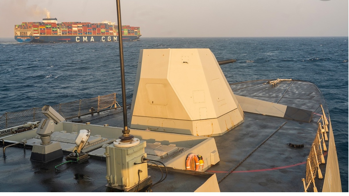 CMA CGM vessel rerouting amid Iran conflict shipping disruptions in April 2026