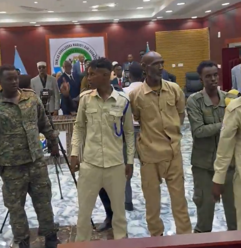 Lawmakers brawling in the North Eastern State Parliament