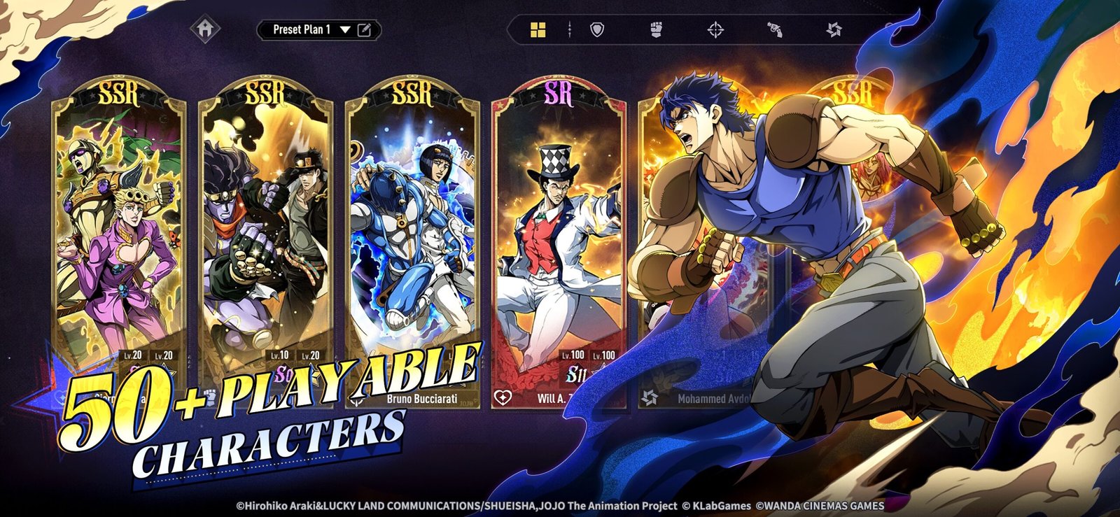 Tier list characters for JoJo's Bizarre Adventure: Golden Spirit