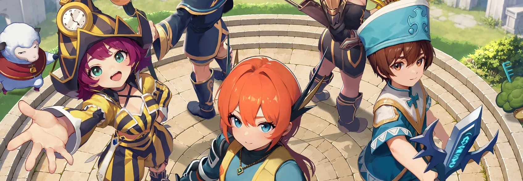 Seal M2 party characters