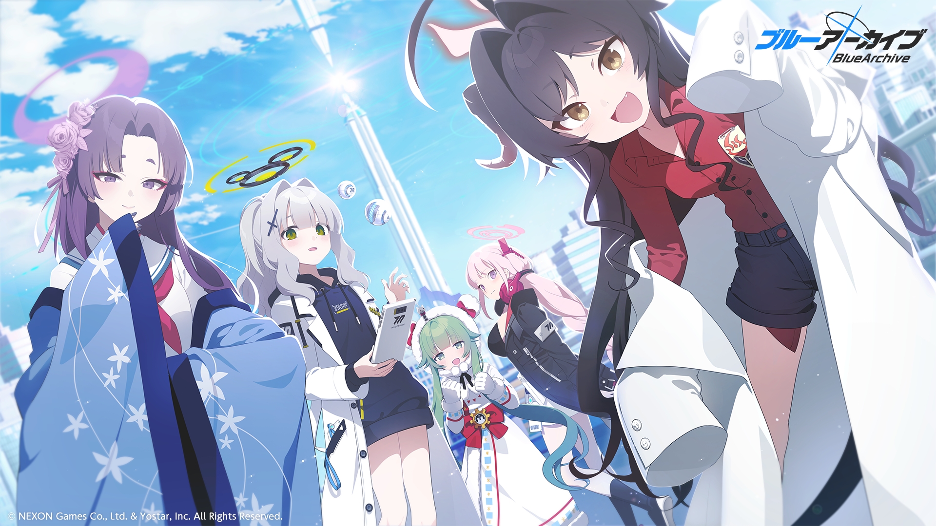 Blue Archive Anniversary Key Visual