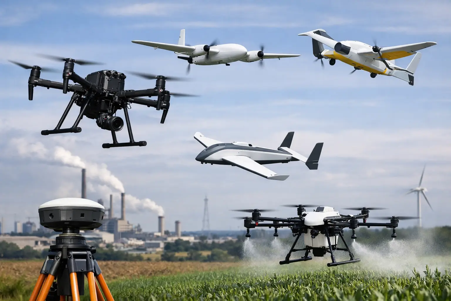 2026년 산업용 드론 AI, LiDAR, RTK 기술 트렌드