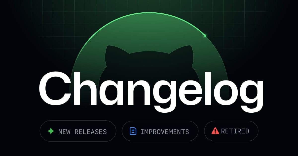 GitHub Changelog April 2026