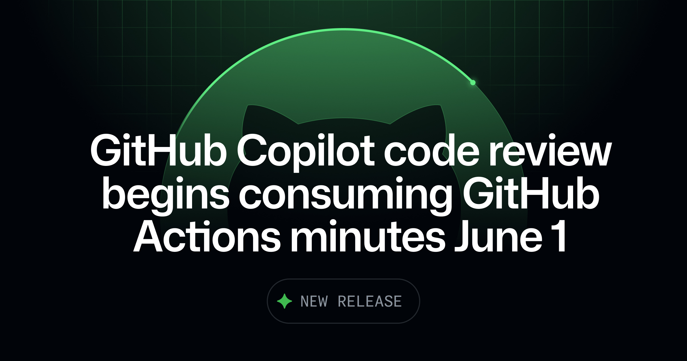 GitHub Copilot code review billing change announcement