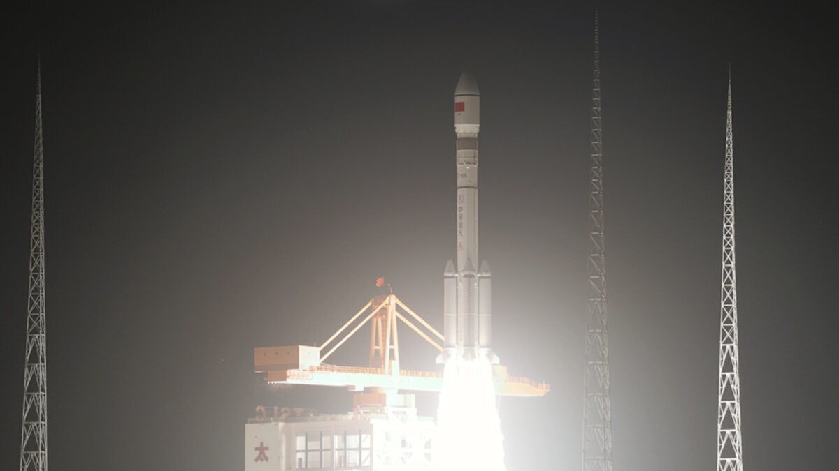Image showing the Yaogan-50 satellite launch
