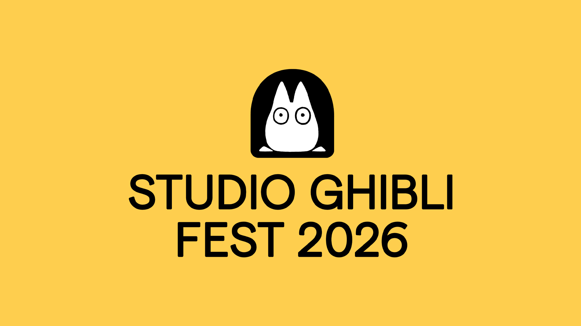 Studio Ghibli Fest 2026 promotional banner