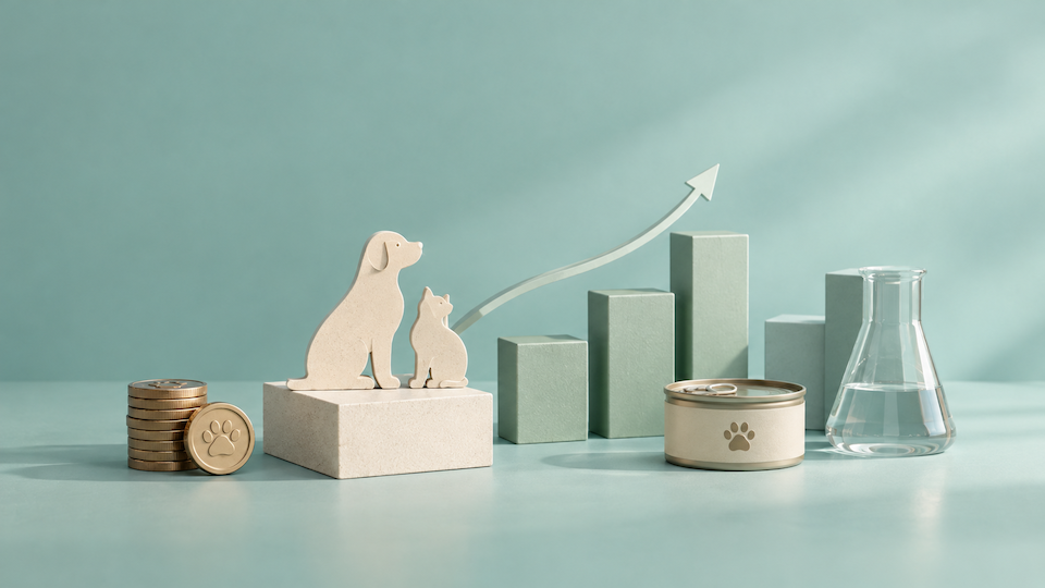 Pet Industry Growth Still Life