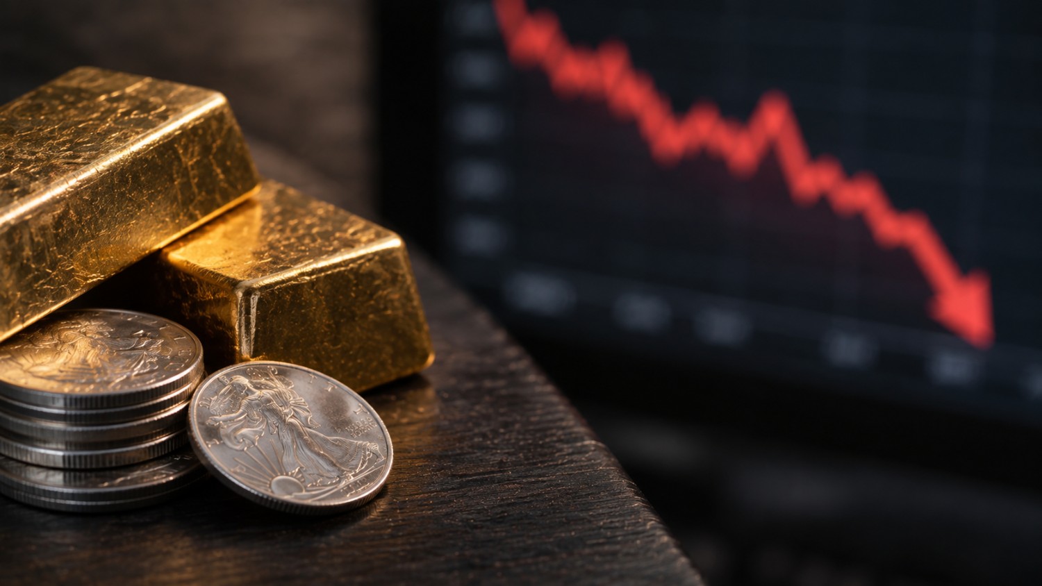 Gold and silver drop following payrolls data