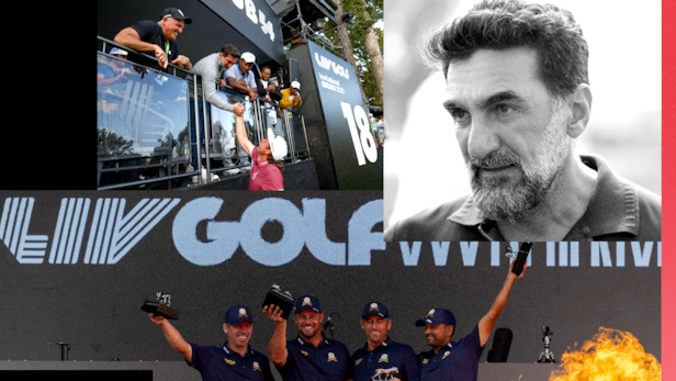 LIV Golf logo — the once-formidable circuit that shook up professional golf is now on its last legs
