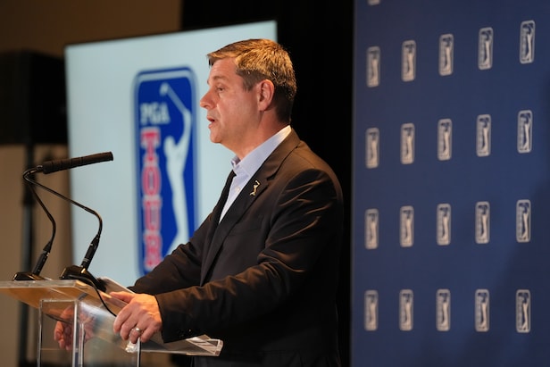 PGA Tour leadership presentation on the new structural model