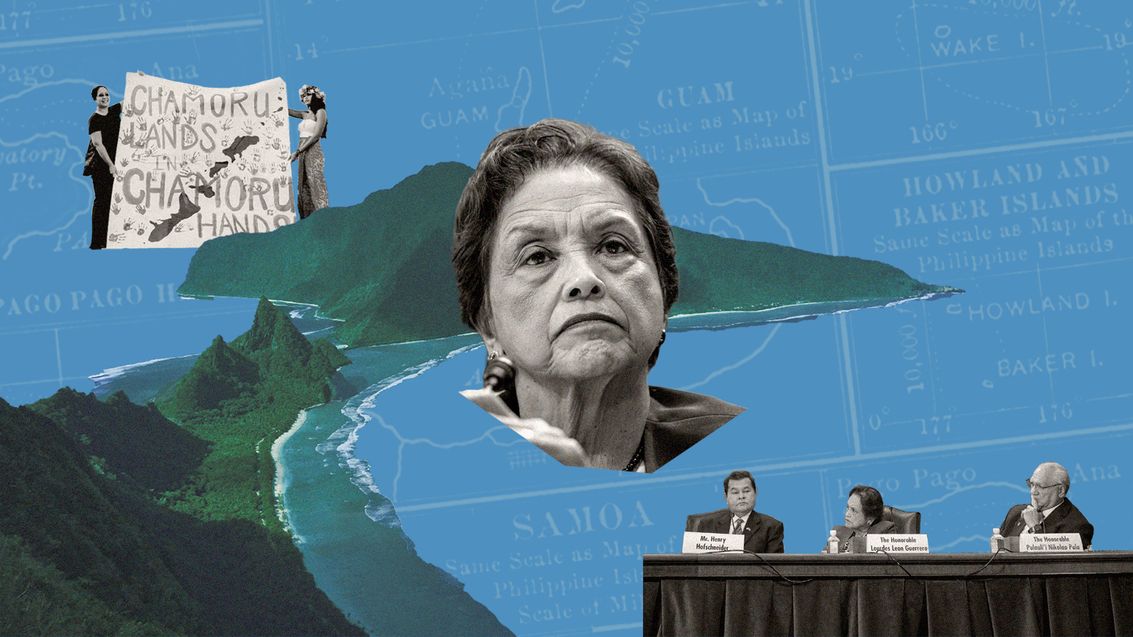 Feature image illustrating seabed mining in the US Pacific