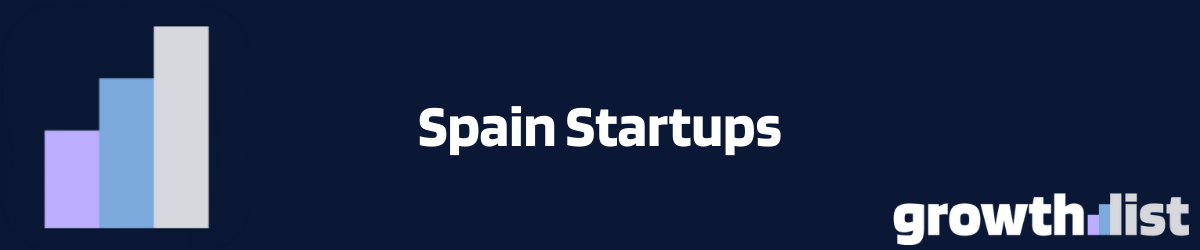 Map or graphic illustrating Spain's startup hubs and funding distribution