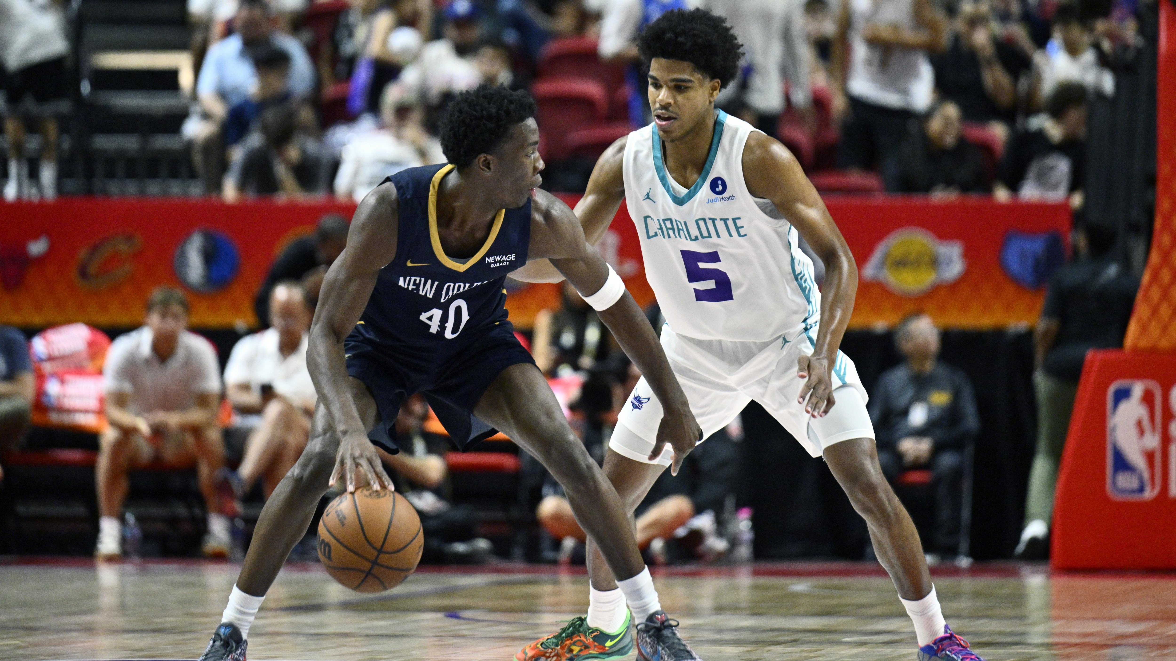 NBA Summer League action in Las Vegas at the Thomas & Mack Center
