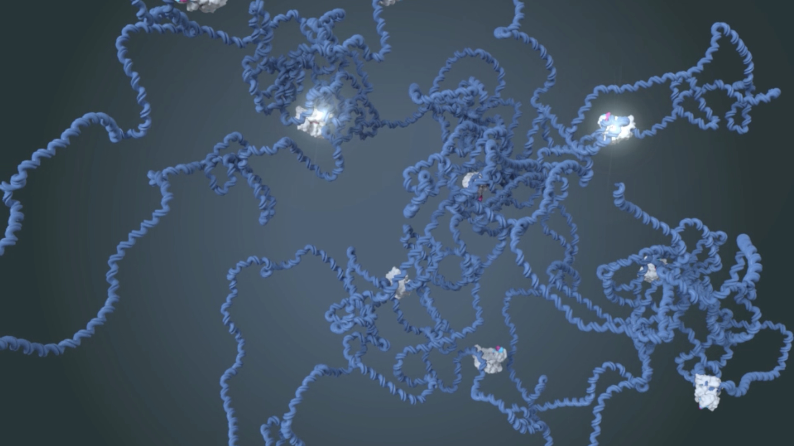 Cas12a2 molecule structure screenshot showing the new CRISPR variant's mechanism