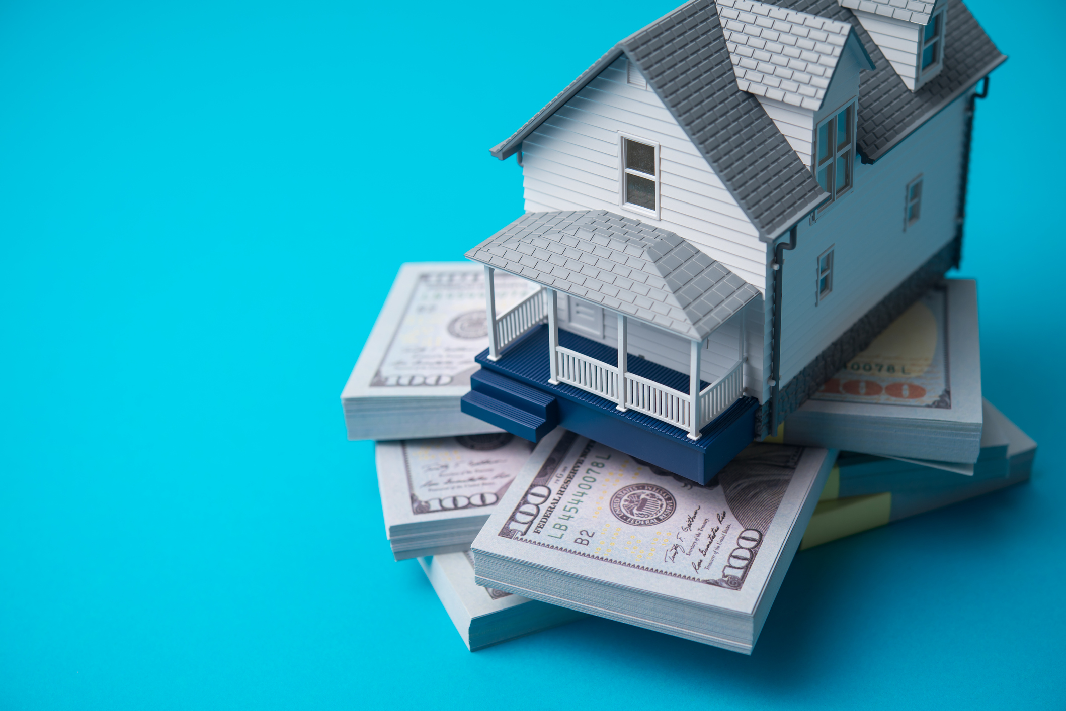 Homebuyers looking at a property
