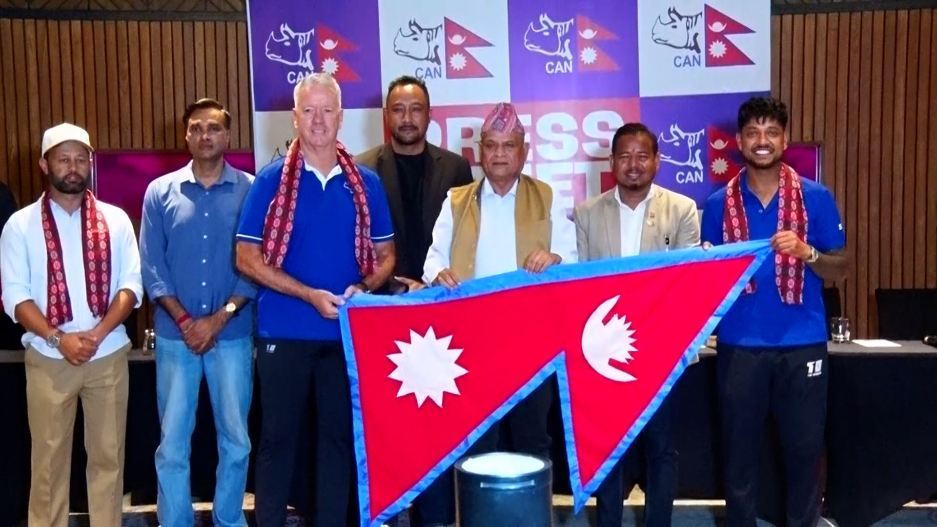 Nepal cricket team preparing for departure to Oman