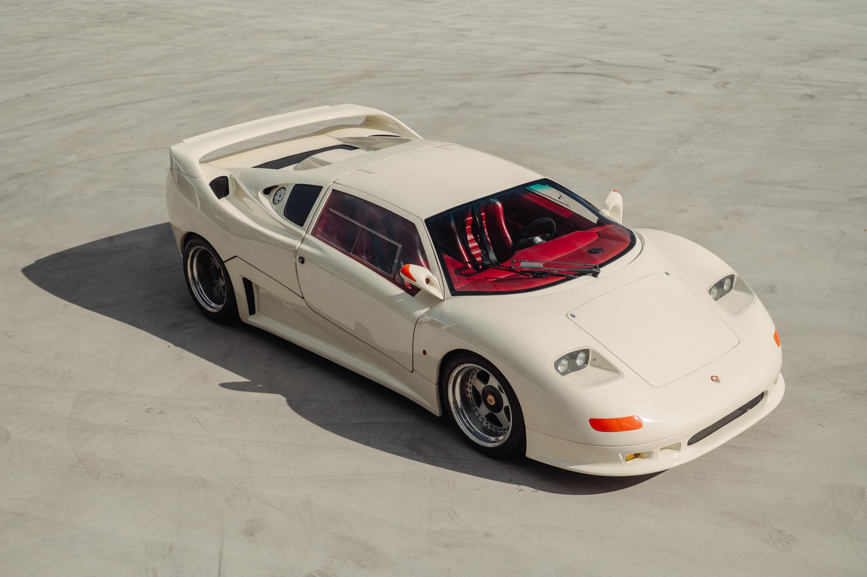 Monaco supercar after restoration