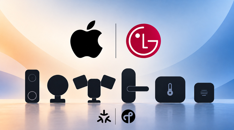 Apple and LG Smart Home plans