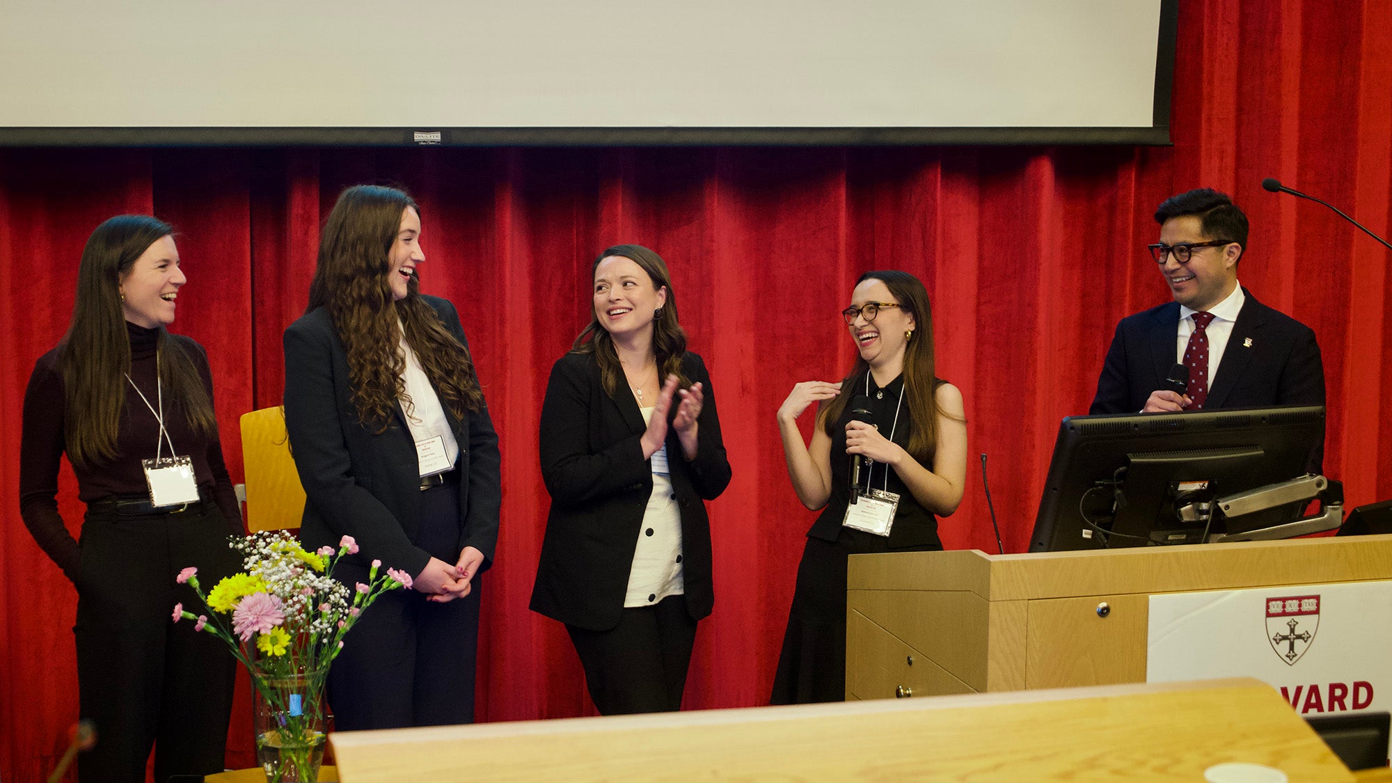 Student leaders at the inaugural Harvard Women's Health Student Summit, May 2026