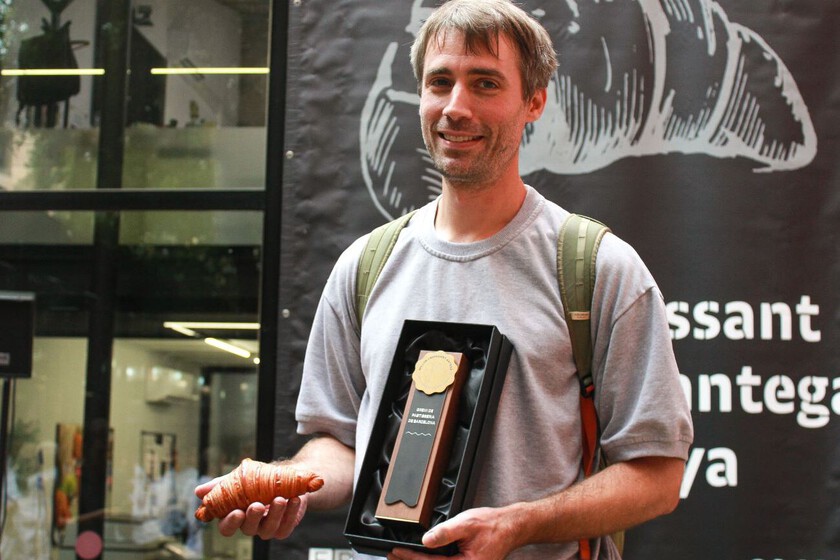 Award-winning croissant from Barcelona